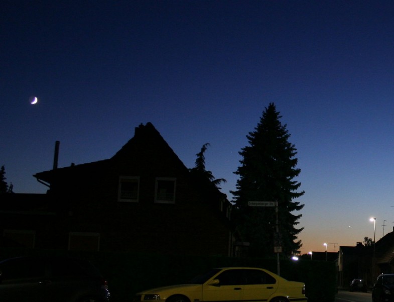 Mond und Venus in der Abenddämmerung 1280px Mond und Venus in der Abenddämmerung 1280px