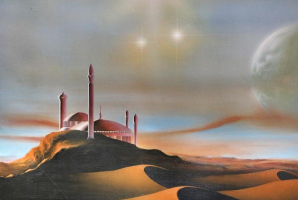 Entwurf für 'Palast in der Wüste'