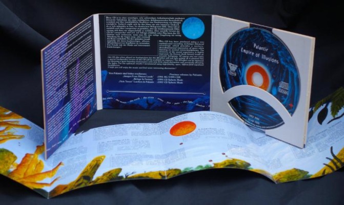 Umfangreich ausgestattete Musik CD 'Empire of Illusions' von Palantir.