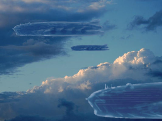 concept art für die Wolkenreise